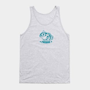 Ceratophrys, horned frog minimalist stylized design Tank Top